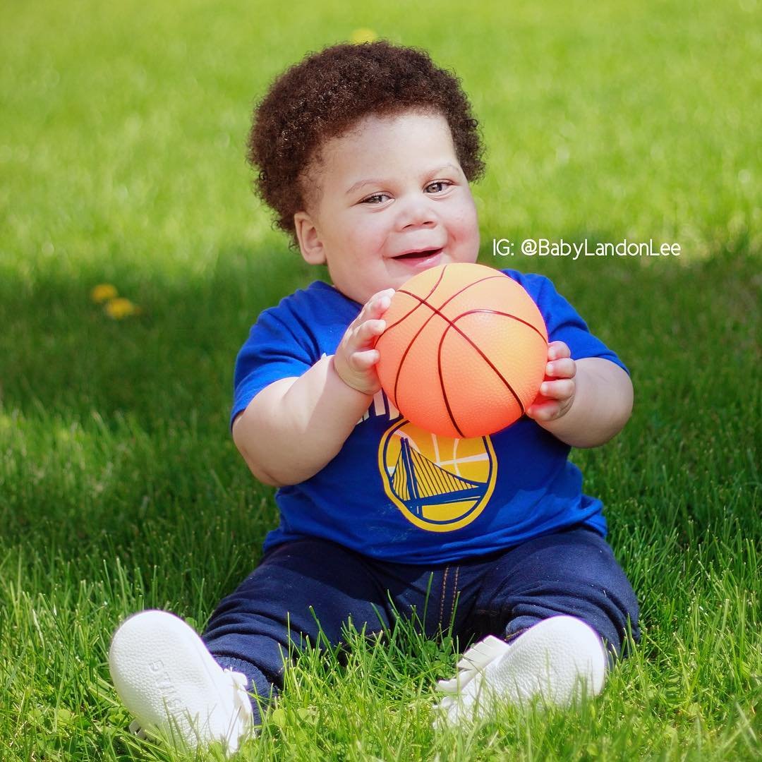 Steph curry's sales little boy